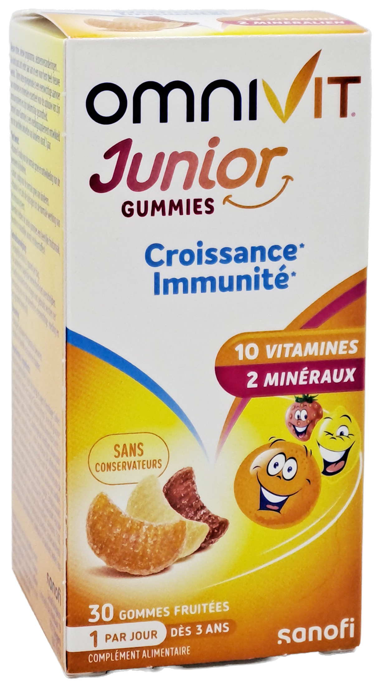 Les gummies Omnivit Junior non adaptés aux enfants